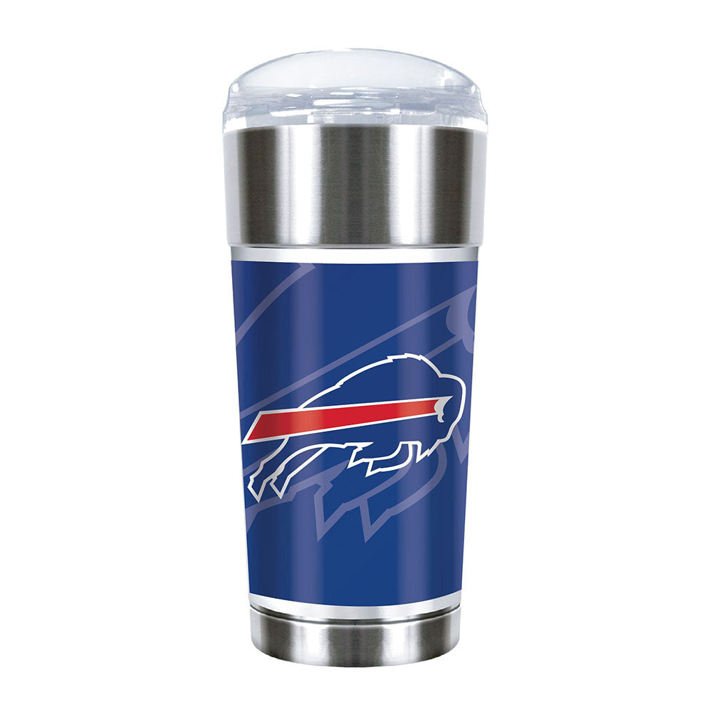 24 oz. Game Day Tumbler in Blue - Front View