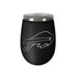 10 oz. Wine Stealth Tumbler in Black - Front View