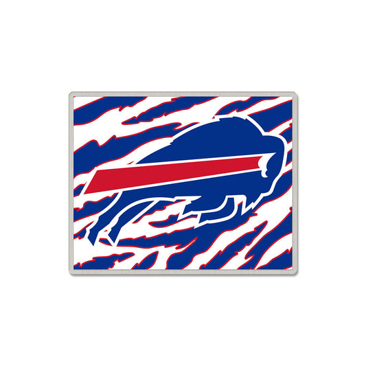 Bills Zebra Stripe Hatpin - Front View