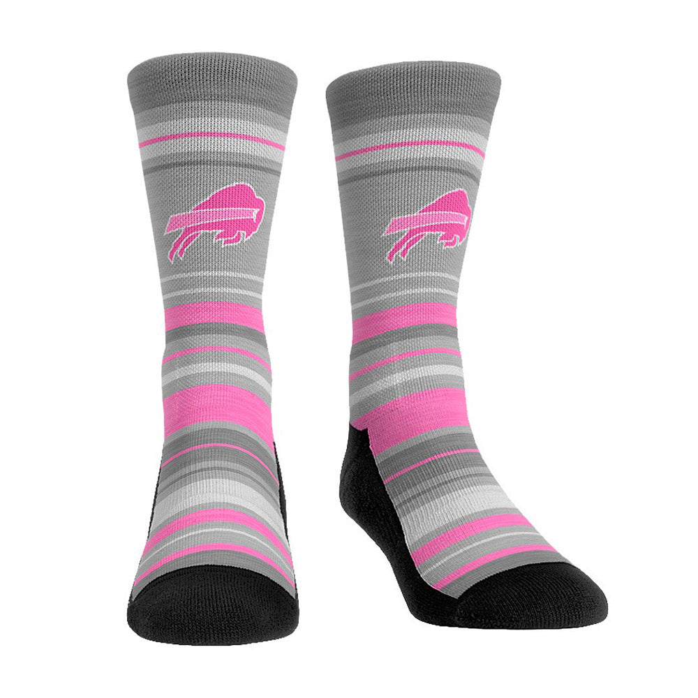 Buffalo Bills NFL Womens 2 Pack Script Logo Fuzzy Ankle Socks