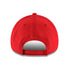 New Era Bills Ladies Classic Logo Hat in Red - Back View