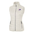 Ladies Rainier PrimaLoft Eco Full-Zip Vest in White - Front View