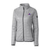 Ladies Bills Rainier PrimaLoft Eco Full Zip Jacket in Grey - Front View