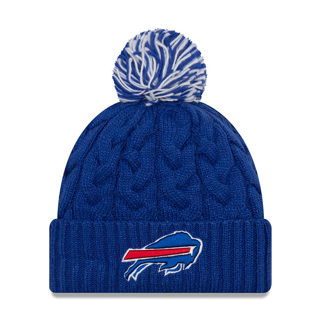 Bills Ladies New Era Cable Cuff Knit Hat