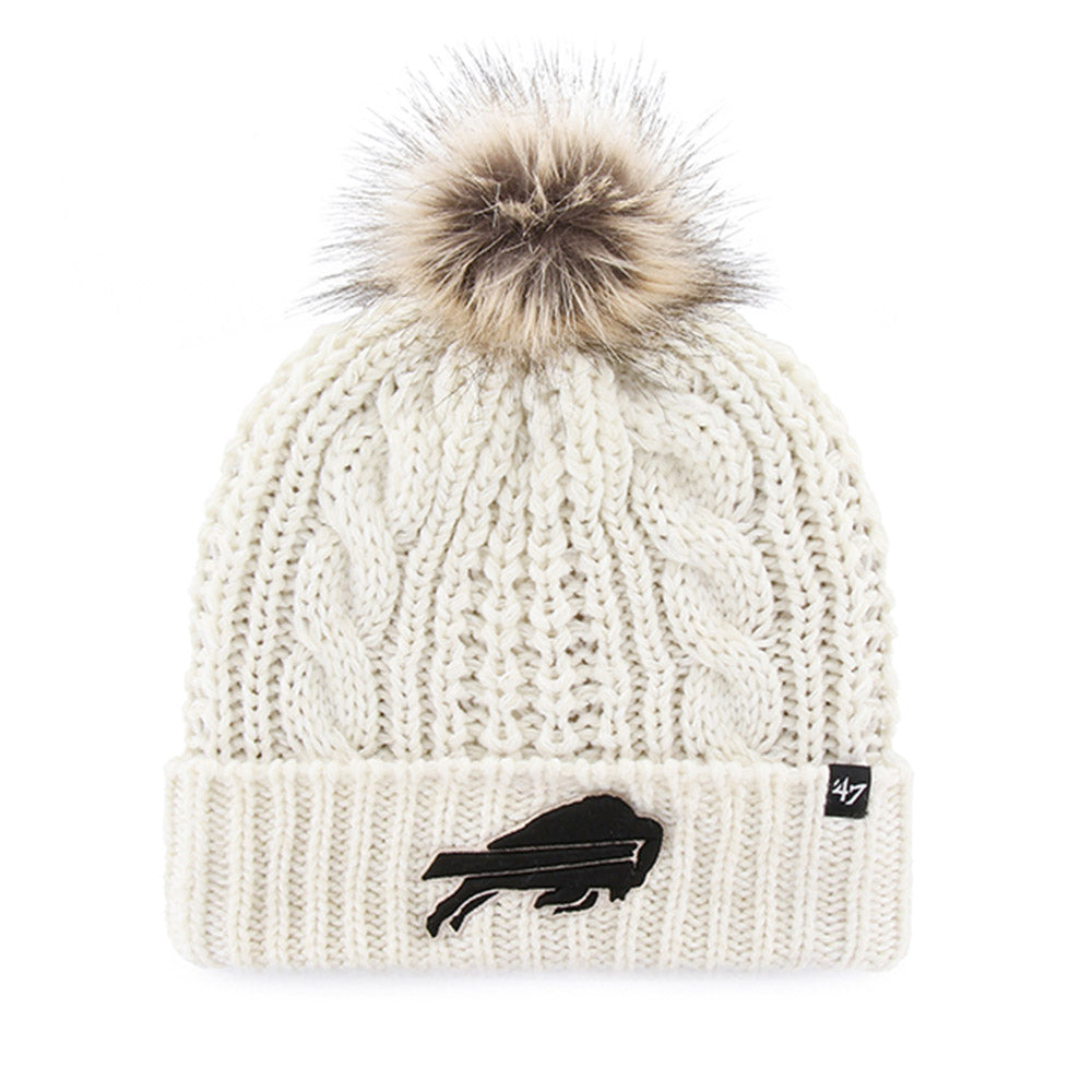 Women's '47 Brand Buffalo Bills Meeko Cuffed Knit Hat, White