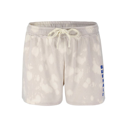 Ladies Bills Junk Food Touchdown Shorts In White - Front View