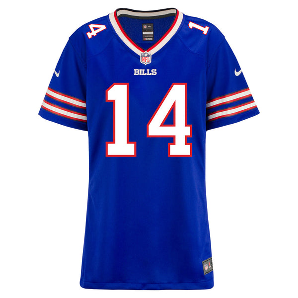 Ladies Nike Game Home Stefon Diggs Jersey in Blue - Front View