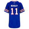 Ladies Nike Game Home Cole Beasley Jersey in Blue - Back View