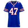 Ladies Nike Game Home Christian Benford Jersey in Blue - Front View