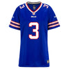 Ladies Nike Game Home Damar Hamlin Jersey In Blue - Front View