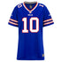 Ladies Nike Game Home Khalil Shakir Jersey in Blue - Front View