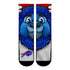 Bills Mascot Splitface Socks in Blue - Front View
