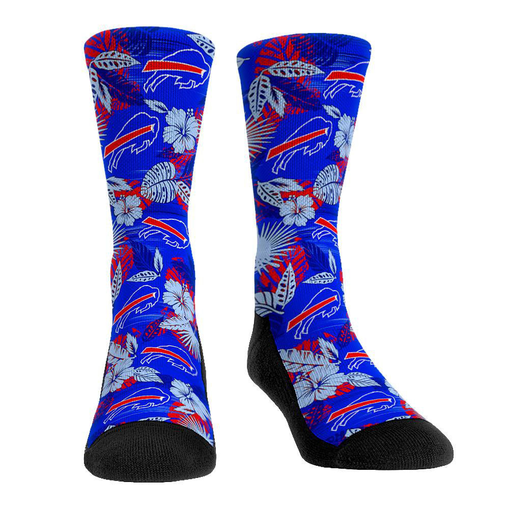 Men's For Bare Feet Buffalo Bills Anthem Crew Socks