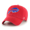 47 Brand Bills Adjustable Red Cleanup Hat in Red - Front Left View