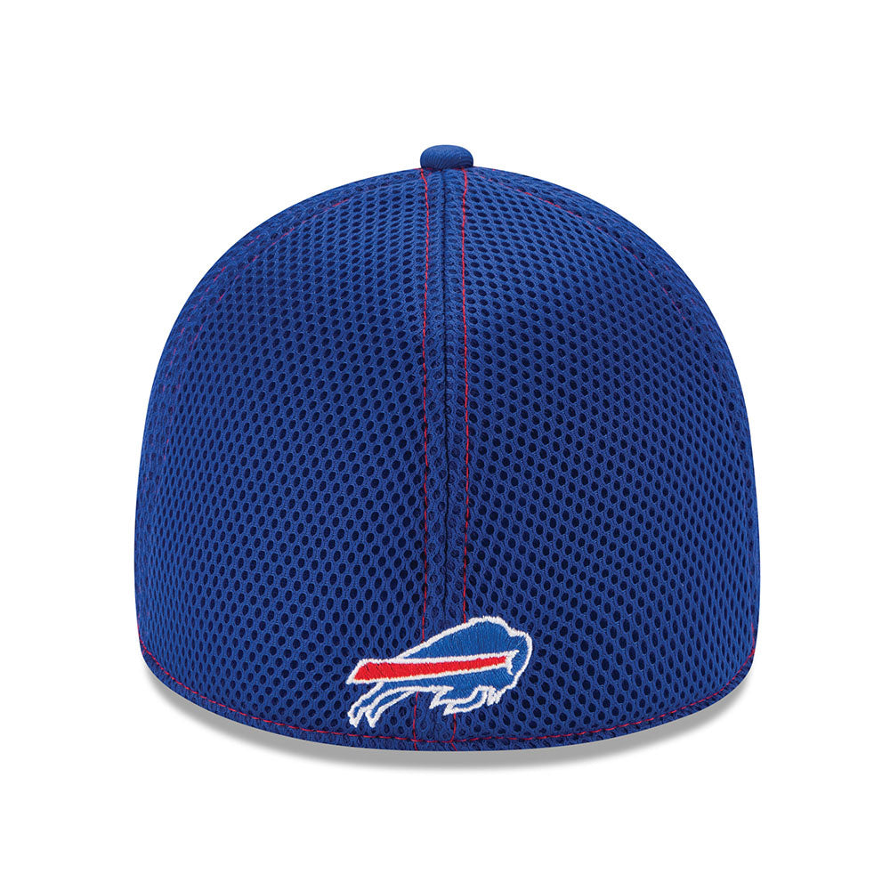 New Era Bills 39THIRTY Neo Flex Hat in Blue - Back View