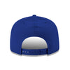 New Era Bills 9FIFTY Retro Helmet Snapback Hat in Blue - Back View