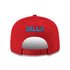New Era Bills 9FIFTY Primary Logo Snapback Hat in Red - Back View