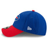 New Era Bills 9FORTY The League Adjustable Hat in Blue and Red - Left View