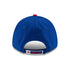 New Era Bills 9FORTY The League Adjustable Hat in Blue and Red - Back View