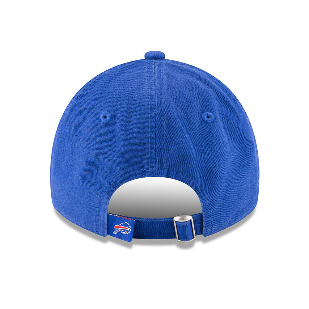 New Era Bills 9TWENTY Core Classic Adjustable Hat in Blue - Back View