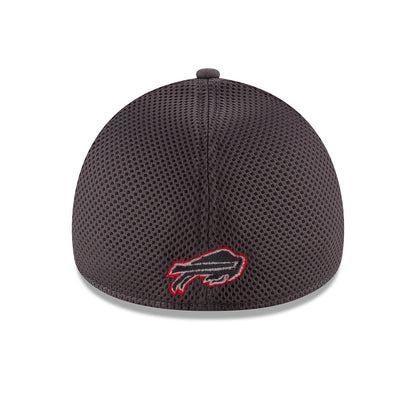 New Era Bills 39THIRTY Grey Neo Flex Hat in Grey - Back View