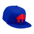 Bills New Era 9FIFTY Basic Snapback Hat in Blue - Front Right View