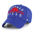 Bills '47 Brand Highpoint Clean Up Hat in Blue - Front Left View