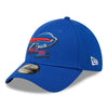 New Era Bills 2022 Sideline Home Flex Hat In Blue - Angled Left Side View