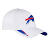 New Era Bills Dash Flex Hat In White - Angled Right Side View