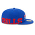 New Era Bills Fitted Hat In Blue & Red - Right Side View