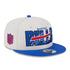 New Era Bills 2023 NFL Draft Snapback Hat in White and Blue - Angled Right Side View