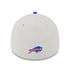 New Era Bills 2023 NFL Draft Flex Hat in White and Blue - Back View