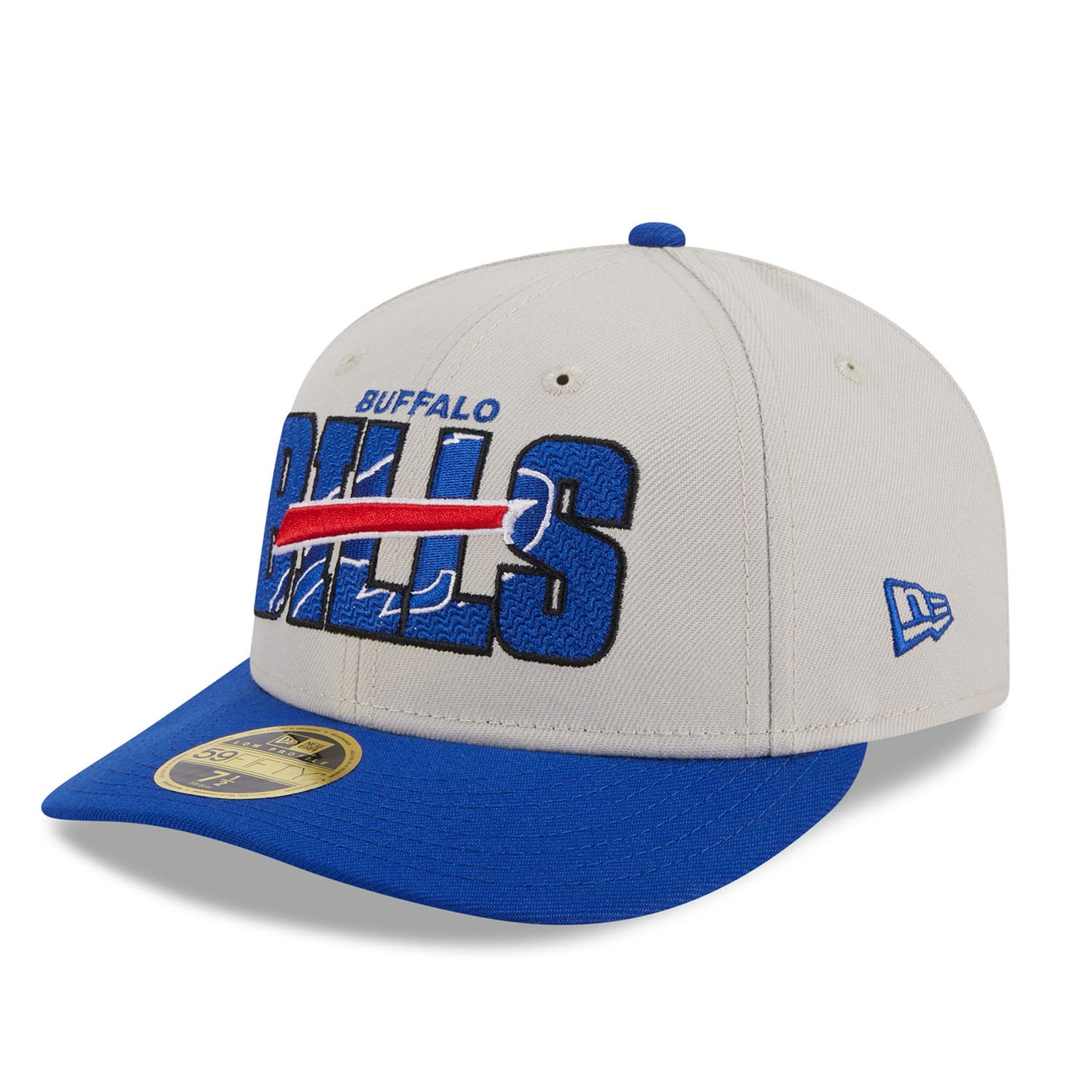 New Era 59Fifty Berretto Fitted Buffalo Bills Sidepatch - Nero, Taglia Unica - Foto 9