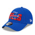 New Era Bills 2023 NFL Draft Adjustable Hat in Blue - Angled Left Side View