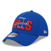 New Era Bills 2023 NFL Draft Flex Hat in Blue - Angled Left Side View