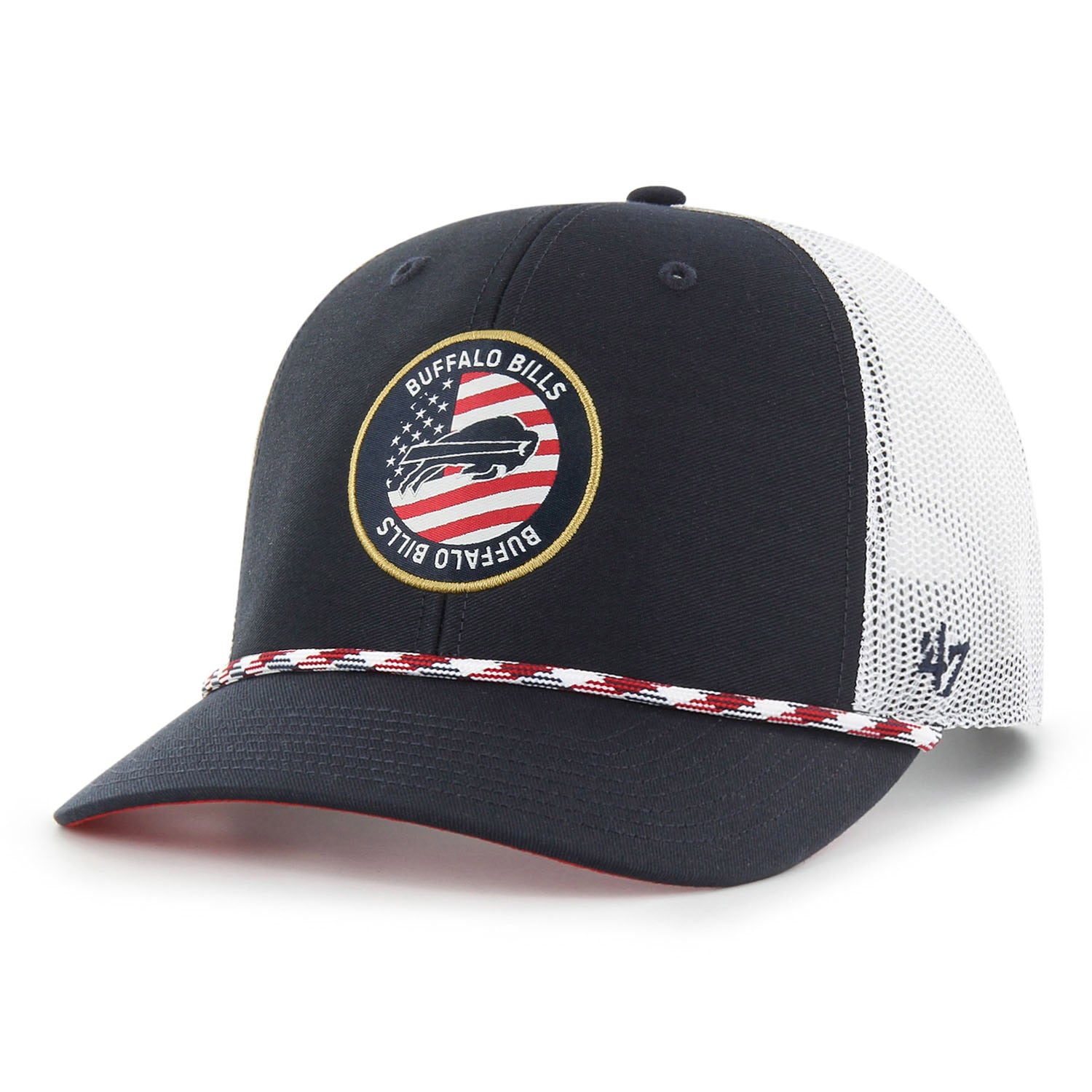 47 Brand Bills Union Patch Flag Trucker Hat