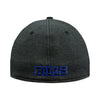 New Era Bills Shadow Tech 39THIRTY Flex Hat In Grey & Blue - Back View