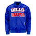 Pro Standard Bills Mafia Full-Zip Jacket in Blue, Red and White - Front View