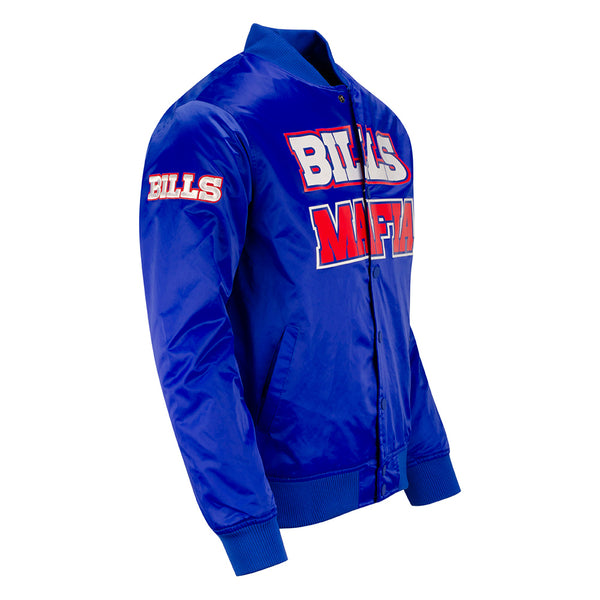 Pro Standard Bills Mafia Full-Zip Jacket in Blue, Red and White - Right View