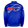Pro Standard Bills Mafia Full-Zip Jacket in Blue, Red and White - Back View