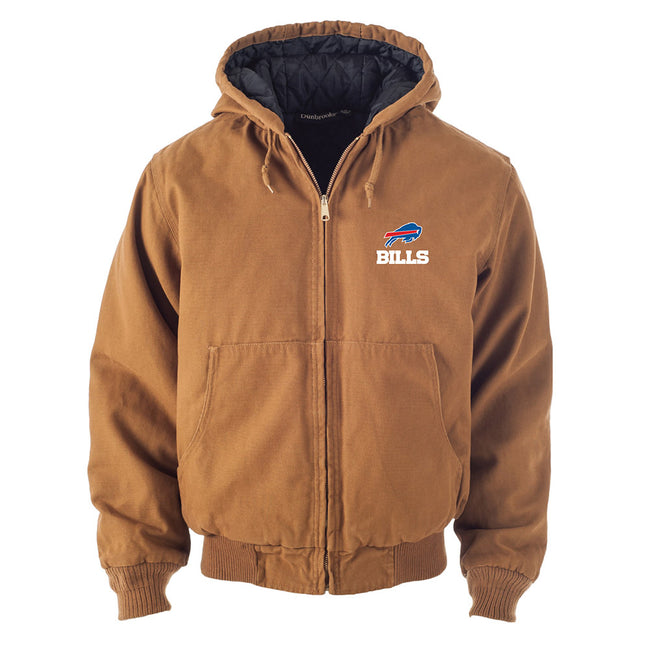 Dunbrooke Royal Buffalo Bills Craftsman Thermal-Lined Full-Zip Hoodie