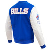 Pro Standard Buffalo Bills Varsity Jacket In Blue & White - Back View