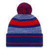New Era Bills Stripe Knit in Blue and Red - Back View
