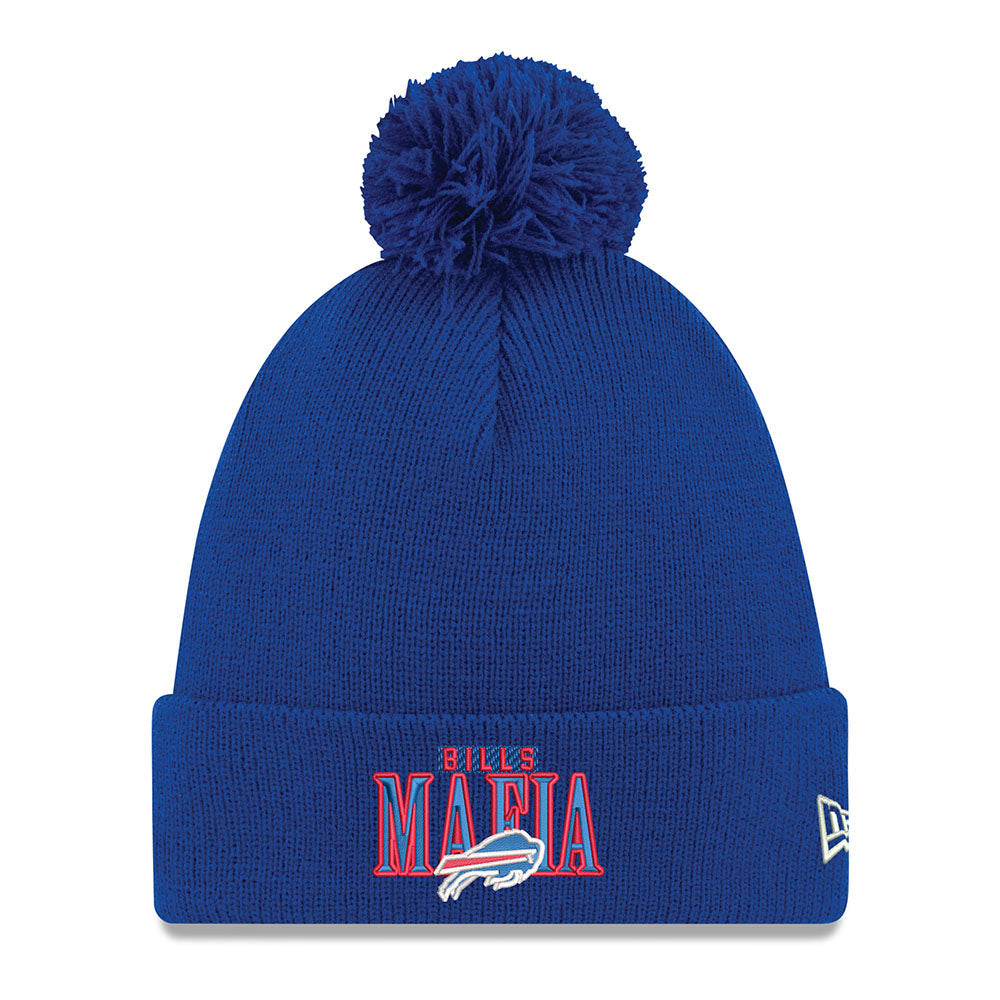 Bills New Era Bills Mafia Knit in Blue - Front View