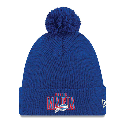 Bills New Era Bills Mafia Knit in Blue - Front View