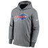 Nike Bills Primary Logo Pullover Hood in Grey - Front View