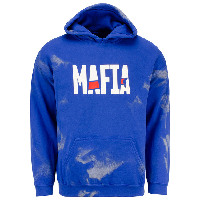 Buffalo Bills New Era Team Tie-Dye Pullover Hoodie - Royal