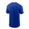 Nike Bills Property of the Team T-Shirt in Blue - Back View