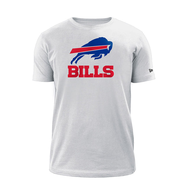 Buffalo Bills Logo Select Black T-Shirt - Size: L, NFL by New Era