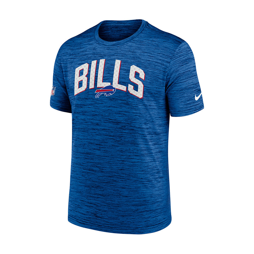 Nike Buffalo Bills Dri Fit Velocity Wordmark T-Shirt
